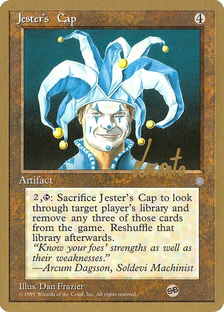 Jester's Cap, Magic card PTC ml324sb — Pro Tour Collector Set set