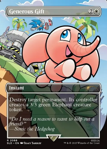 Generous Gift, Magic card SLD 2088 — Secret Lair Drop set