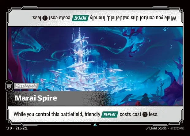 Marai Spire, Riftbound card SFD 211 — Spiritforged set