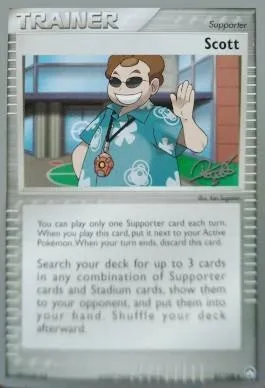 Scott, carte Pokémon WCD08 081 — extension World Championship Decks 2008