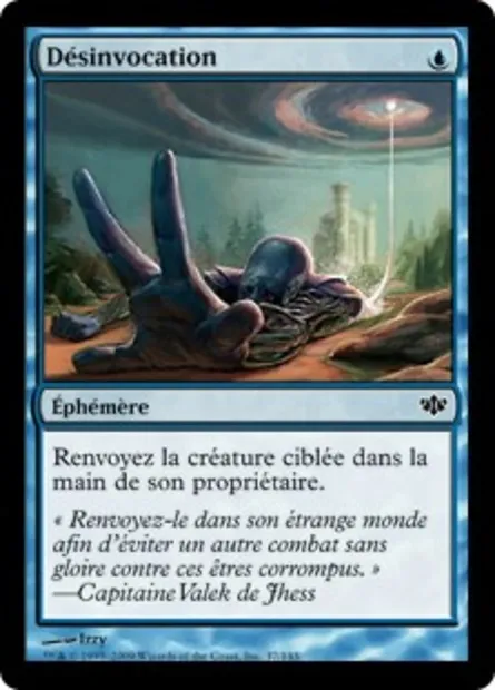 Désinvocation, carte Magic CON 37 — extension Conflux