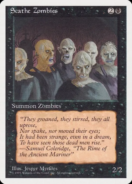 Scathe Zombies, Magic card RQS 22 — Rivals Quick Start Set set