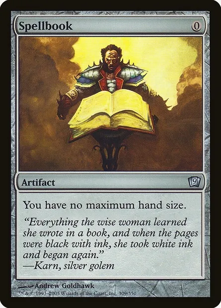 Spellbook, Magic card 9ED 309★ — Ninth Edition set