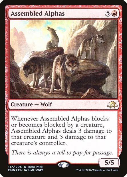 Assembled Alphas, Magic card PEMN 117 — Eldritch Moon Promos set