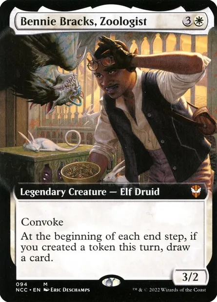 Bennie Bracks, Zoologist, Magic card NCC 94 — New Capenna Commander set