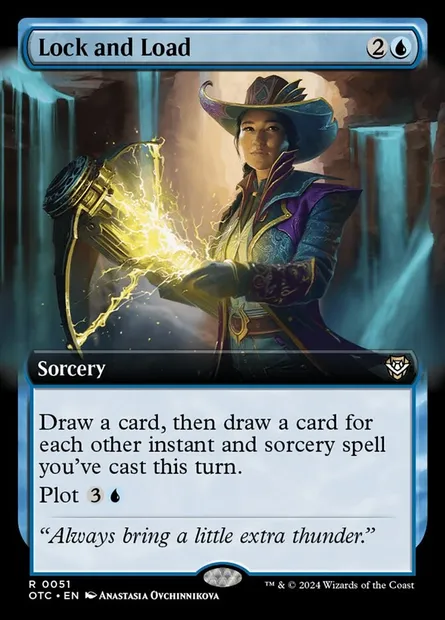 Lock and Load, Magic card OTC 51 — Outlaws of Thunder Junction Commander set