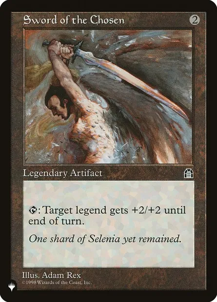 Sword of the Chosen, Magic card PLST STH-141 — The List set