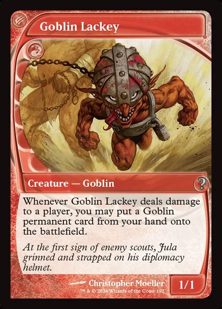 Goblin Lackey, Magic card MB2 192 — Mystery Booster 2 set