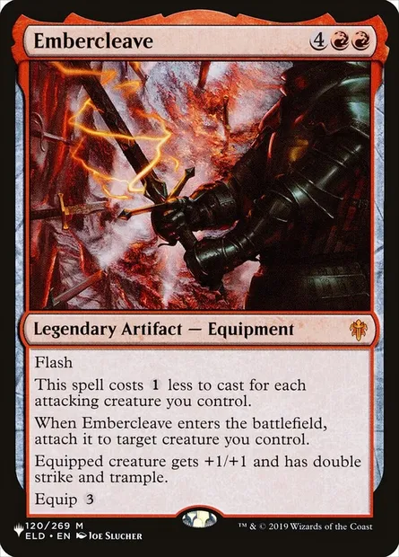 Embercleave, Magic card PLST ELD-120 — The List set