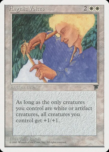 Angelic Voices, Magic card CHR 3 — Chronicles set