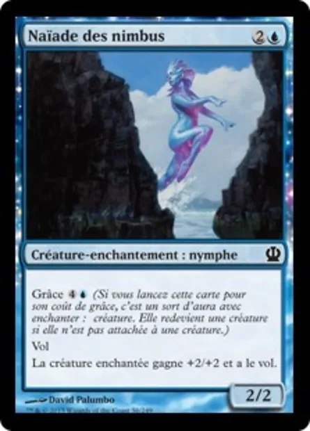 Naïade des nimbus, carte Magic THS 56 — extension Theros