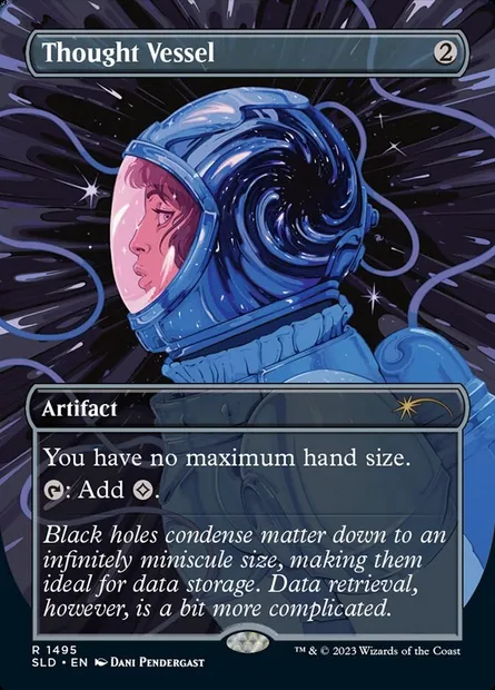 Thought Vessel, Magic card SLD 1495 — Secret Lair Drop set