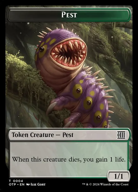 Pest, Magic card TOTP 4 — Breaking News Tokens set
