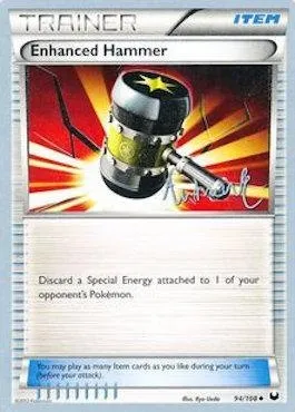 Enhanced Hammer, Pokémon card WCD14 094-2 — World Championship Decks 2014 set