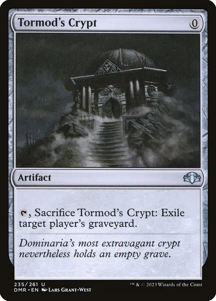 Tormod's Crypt, Magic card DMR 235 — Dominaria Remastered set