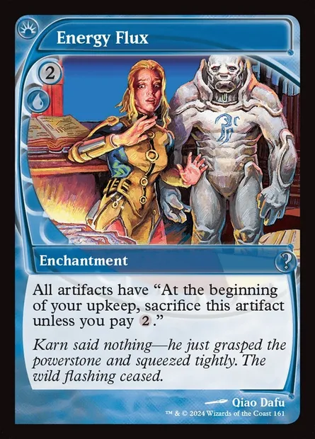 Reflux d'énergie, carte Magic MB2 161 — extension Mystery Booster 2