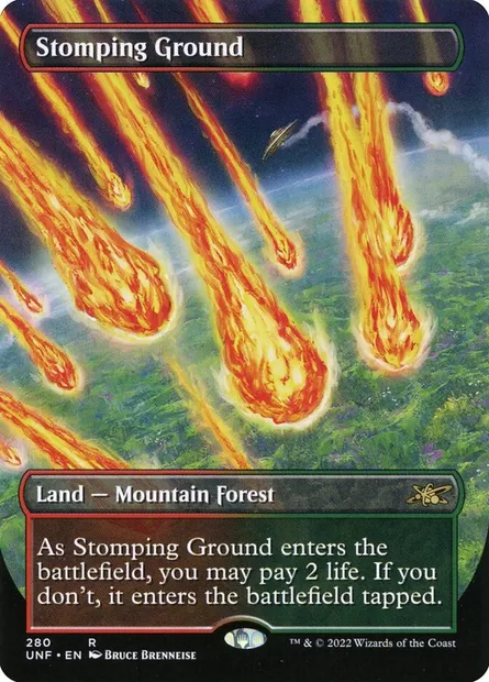 Stomping Ground, Magic card UNF 280 — Unfinity set