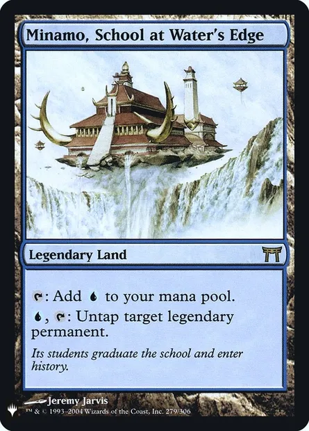 Minamo, School at Water's Edge, Magic card PLST CHK-279 — The List set