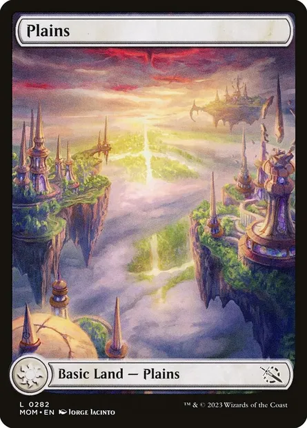 Plains, Magic card MOM 282 — March of the Machine set