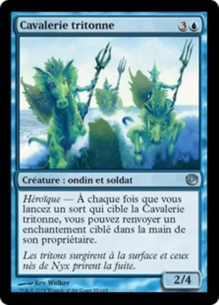 Cavalerie tritonne, carte Magic JOU 55 — extension Incursion dans Nyx