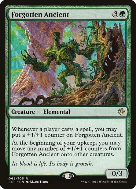 Ancien immémoré, carte Magic E01 65 — extension Archenemy: Nicol Bolas