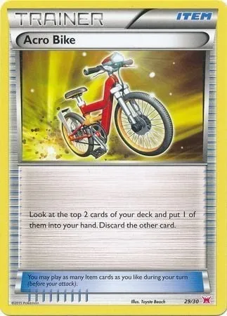 Acro Bike, Pokémon card TK8A 029 — XY Trainer Kit: Latias set
