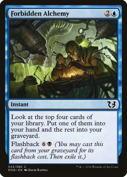 Forbidden Alchemy, Magic card DDQ 43 — Duel Decks: Blessed vs. Cursed set