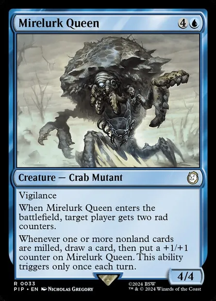 Mirelurk Queen, Magic card PIP 33 — Fallout set