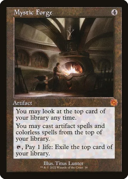 Mystic Forge, Magic card BRR 36 — The Brothers' War Retro Artifacts set