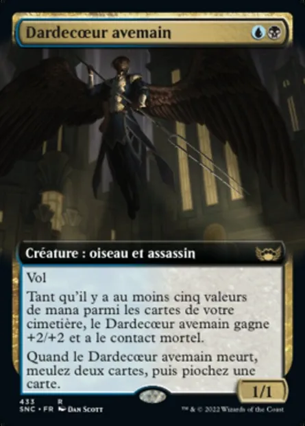 Dardecœur avemain, carte Magic SNC 433 — extension Les rues de la Nouvelle-Capenna