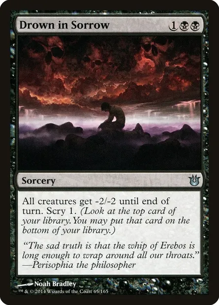 Drown in Sorrow, Magic card BNG 65 — Born of the Gods set