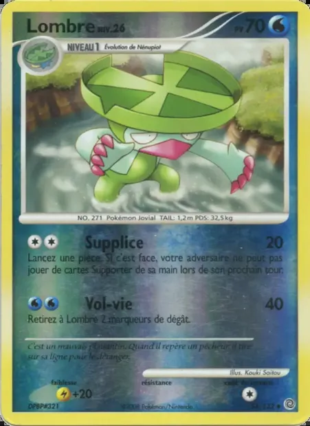 Lombre, carte Pokémon SW 54 — extension Merveilles Secrètes