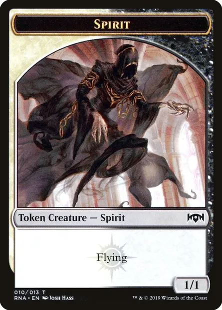 Spirit, carte Magic TRNA 10 — extension Ravnica Allegiance Tokens