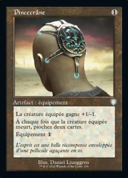 Pincecrâne, carte Magic BRC 159 — extension The Brothers' War Commander