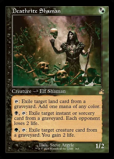 Deathrite Shaman, Magic card RVR 363 — Ravnica Remastered set