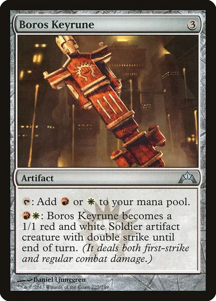 Boros Keyrune, Magic card GTC 227 — Gatecrash set
