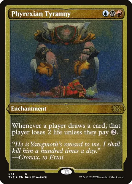 Phyrexian Tyranny, Magic card 2X2 531 — Double Masters 2022 set
