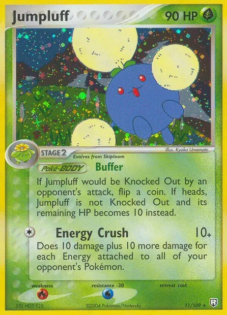 Cotovol, carte Pokémon TRR 11 — extension Team Rocket Returns