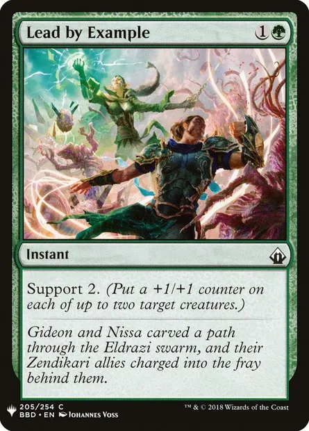 Lead by Example, Magic card PLST BBD-205 — The List set