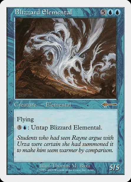 Blizzard Elemental, Magic card BTD 2 — Beatdown Box Set set