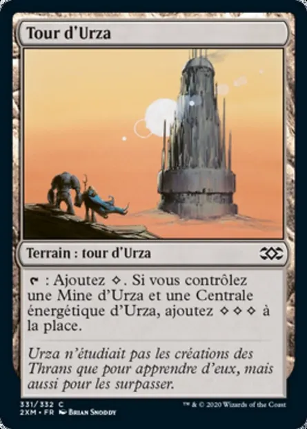 Tour d'Urza, carte Magic 2XM 331 — extension Double Masters