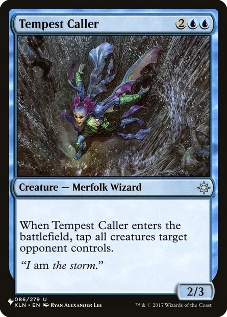 Tempest Caller, Magic card PLST XLN-86 — The List set