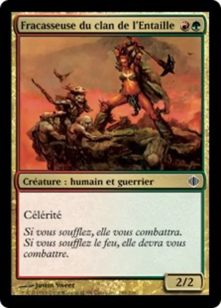 Fracasseuse du clan de l'Entaille, carte Magic ALA 189 — extension Les éclats d'Alara
