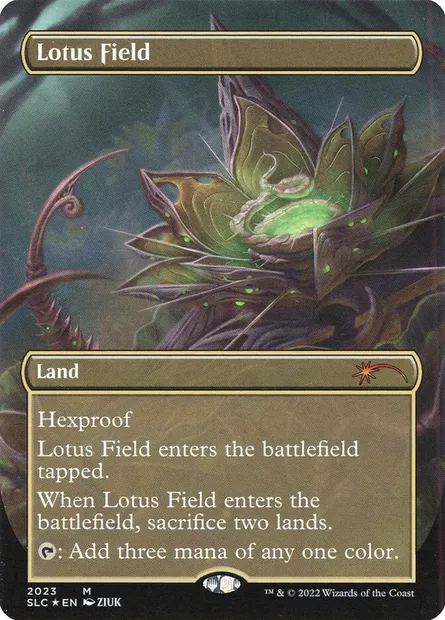 Lotus Field, Magic card SLC 2023 — Secret Lair Countdown set