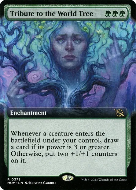 Tribute to the World Tree, Magic card MOM 373 — March of the Machine set
