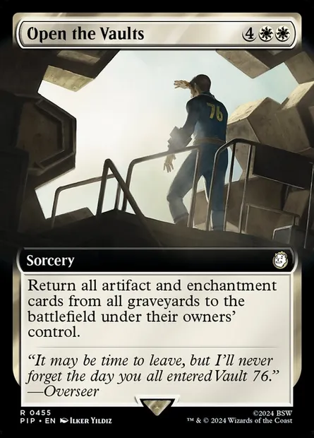 Open the Vaults, Magic card PIP 455 — Fallout set