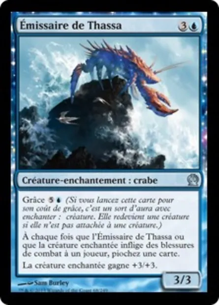 Émissaire de Thassa, carte Magic THS 68 — extension Theros