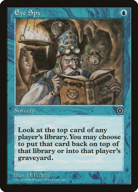 Eye Spy, Magic card P02 39 — Portal Second Age set