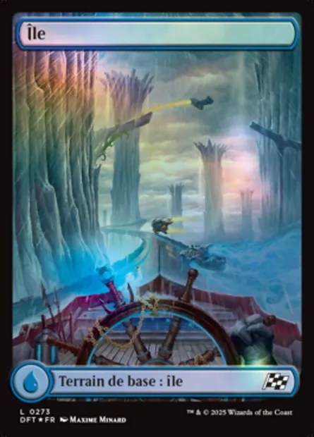 Île, carte Magic DFT 273 — extension Aetherdrift