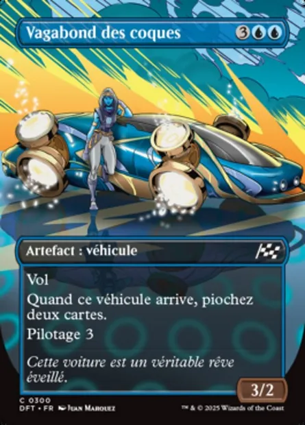 Vagabond des coques, carte Magic DFT 300 — extension Aetherdrift